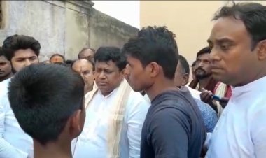 पीड़ित परिवार सीबीआई जांच हेतु  भाजपा के सांसद  प्रदेश अध्यक्ष डॉक्टर सुकांतो मजूमदर से लगा रहे गुहार