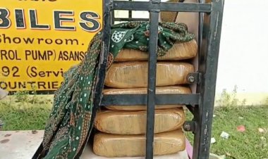 टोटो से गांजा तस्करी का प्रयास विफल, 24 किलो गांजा जब्त, 2 महिला समेत 3 धराए