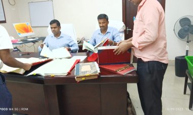 नए जिलाशासक नए संभाला कार्यभार, कहा - सभी के सहयोग से काम होगा बेहतर