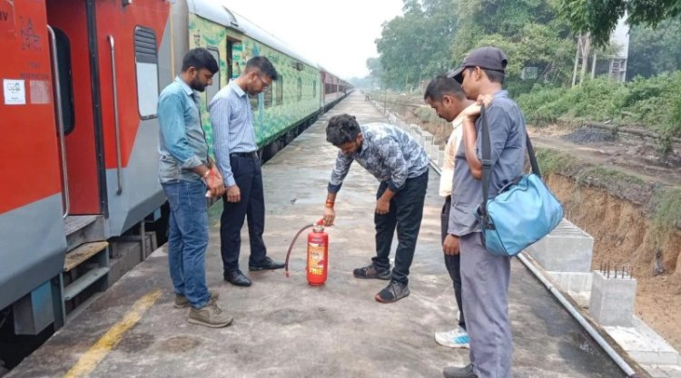 मदुरई स्टेशन पर हुए अग्निकांड के बाद सतर्क हुआ आसनसोल रेलवे बोर्ड