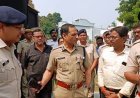 शहर के पूजा पंडालों का पुलिस आयुक्त ने किया निरीक्षण
