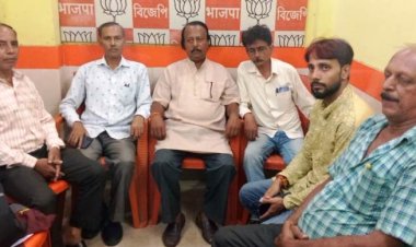 भाजपा ओबीसी मोर्चा का संवाददाता सम्मेलन