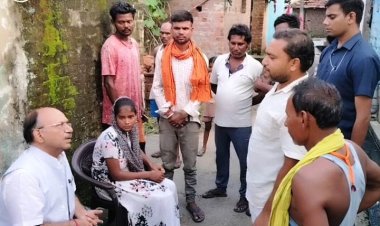 विधायक कि सहायता से निशा को लगाया गया कृत्रिम पैर