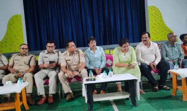 दुर्गापूजा कमेटियों के साथ पुलिस प्रशासन की समन्वयक बैठक