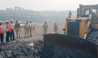 डोजरिंग से कोयला चोरों में हड़कंप