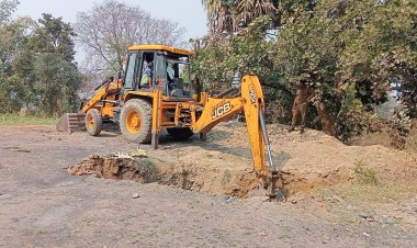 बागबन्दी में अवैध कोयला खदानों की डोजरिंग