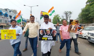 इलेक्टोरल बॉन्ड में सबसे अधिक वसूले भाजपा ने, कांग्रेस का विरोध जुलूस