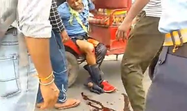 ट्रैफिक सिविक कम की दुर्घटना मौत