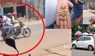 सेनको गोल्ड शोरूम में डकैती, पुलिस के साथ डकैतों की मुठभेड़