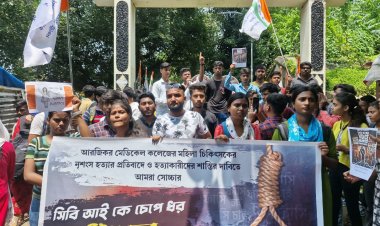 आरजी कर के दोषियों को फांसी की सजा देने की मांग पर जुलूस