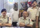 व्यवसायी से करोड़ रुपए छिनतई मामले में पुलिस अधिकारी समेत छह गिरफ्तार
