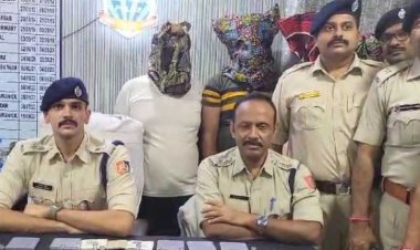 व्यवसायी से करोड़ रुपए छिनतई मामले में पुलिस अधिकारी समेत छह गिरफ्तार