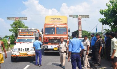आखिरकार खुला चेकपोस्ट, झारखंड से वाहनों के आने पर हटी रोक