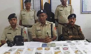 2 घरों में हुई चोरी के माल के साथ दो को दबोचा