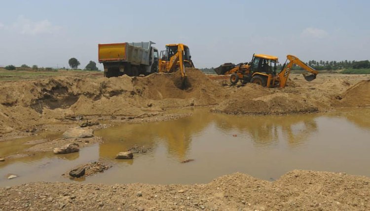 डिसरगढ़ से दुर्गापुर तक अजय और दामोदर नदी में मची है बालू की लूट