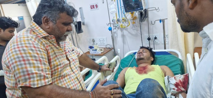 भाजपा समर्थक पर हमला, जितेंद्र ने कहा - नरेन्द्रनाथ चाहते है लोगों के खून से होली खेलना