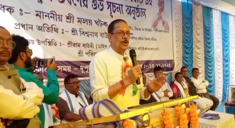 पश्चिम बंगाल बावरी कल्चरल बोर्ड के नए भवन का शिलान्यास किया गया