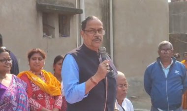 30 लाख की लागत से रास्ता का निर्माण,मंत्री मोलय घटक ने किया उद्घाटन