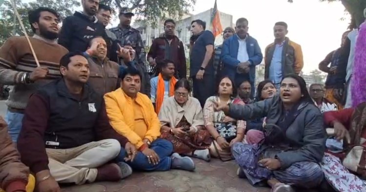 आसनसोल में बालू माफियाओं के खिलाफ विरोध तेज,भाजपा नेताओं पर एफआईआर