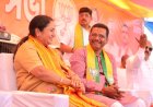 भाजपा प्रत्याशी के चुनावी जनसभा को संबोधित करने पहुंची मुख्यमंत्री रेखा गुप्ता
