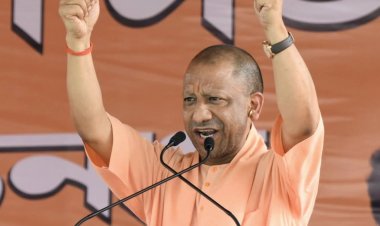 भाजपा प्रत्याशी अर्जित रॉय के समर्थन में मुख्यमंत्री योगी आदित्यनाथ ने की चुनावी जनसभा