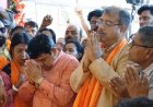 आसनसोल बस्तीन बाजार दुर्गा मंदिर में विधायक ने की पूजा अर्चना