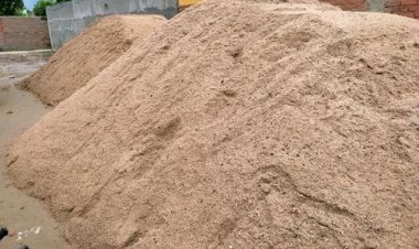 बालू व्यवसाय मलय पंजा 300 गाड़ी बालू स्टॉक कर रखे है