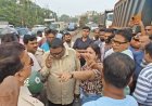 आसनसोल में डंपर की टक्कर से बाइक सवार गंभीर घायल सड़क जाम कर प्रदर्शन